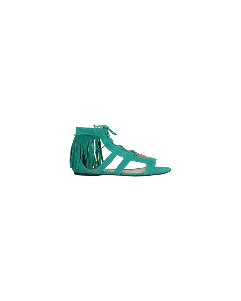 Longchamp SCHUHE - Sandalenauf YOOX.COM Smaragdgrün
