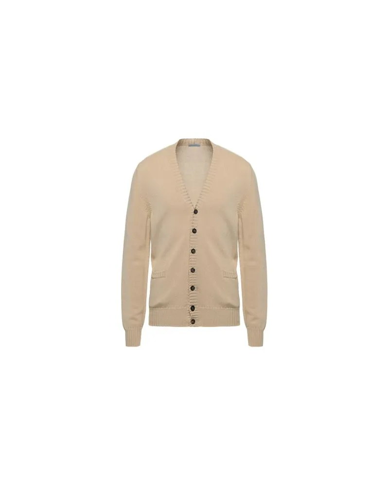 Malo STRICKWAREN - Strickjackenauf YOOX.COM Beige