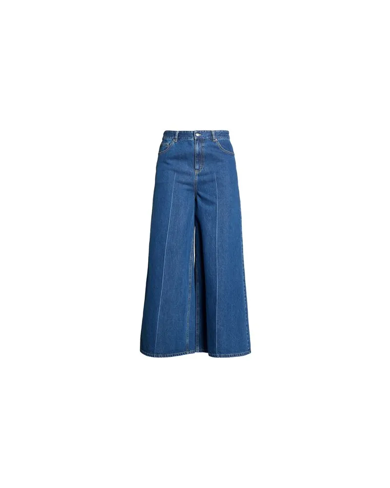 tibi HOSEN & RÖCKE - Jeanshosenauf YOOX.COM Blau