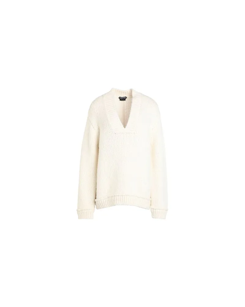 Tom Ford STRICKWAREN - Pulloverauf YOOX.COM Elfenbein