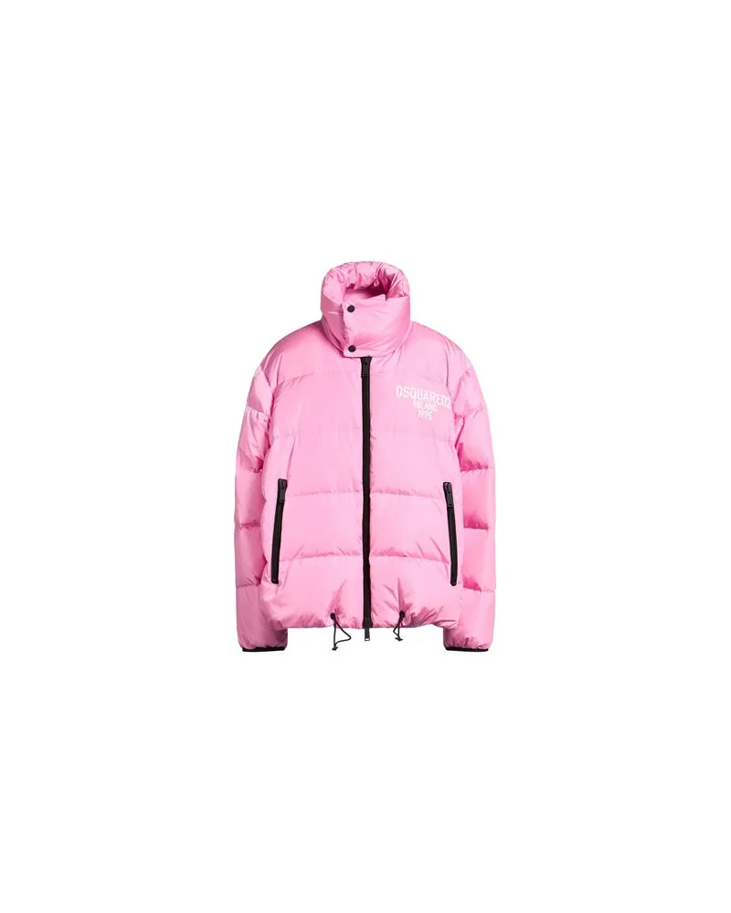 Dsquared2 JACKEN & MÄNTEL - Pufferjacken & Daunenjackenauf YOOX.COM Rosa