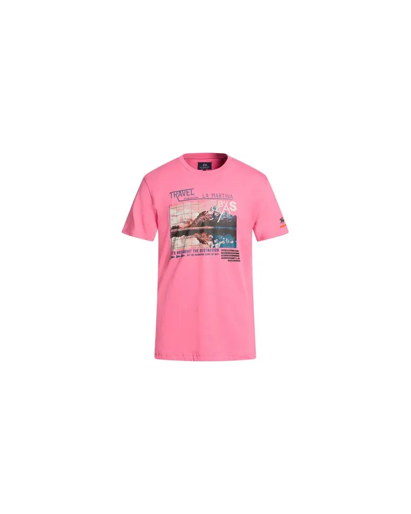 La Martina TOPS - T-shirtsauf YOOX.COM Fuchsia