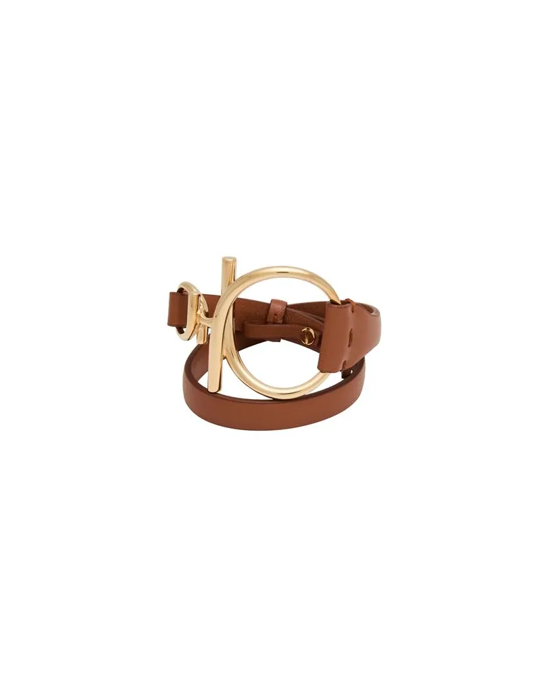Ferragamo BR EVO PELLE  - SCHMUCK und UHREN - Armbänderauf YOOX.COM Braun