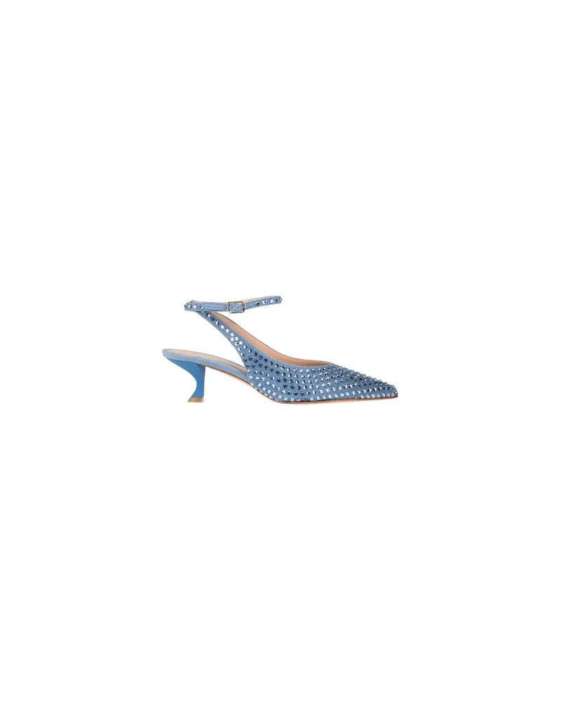 Eddy Daniele SCHUHE - Pumpsauf YOOX.COM Blaugrau