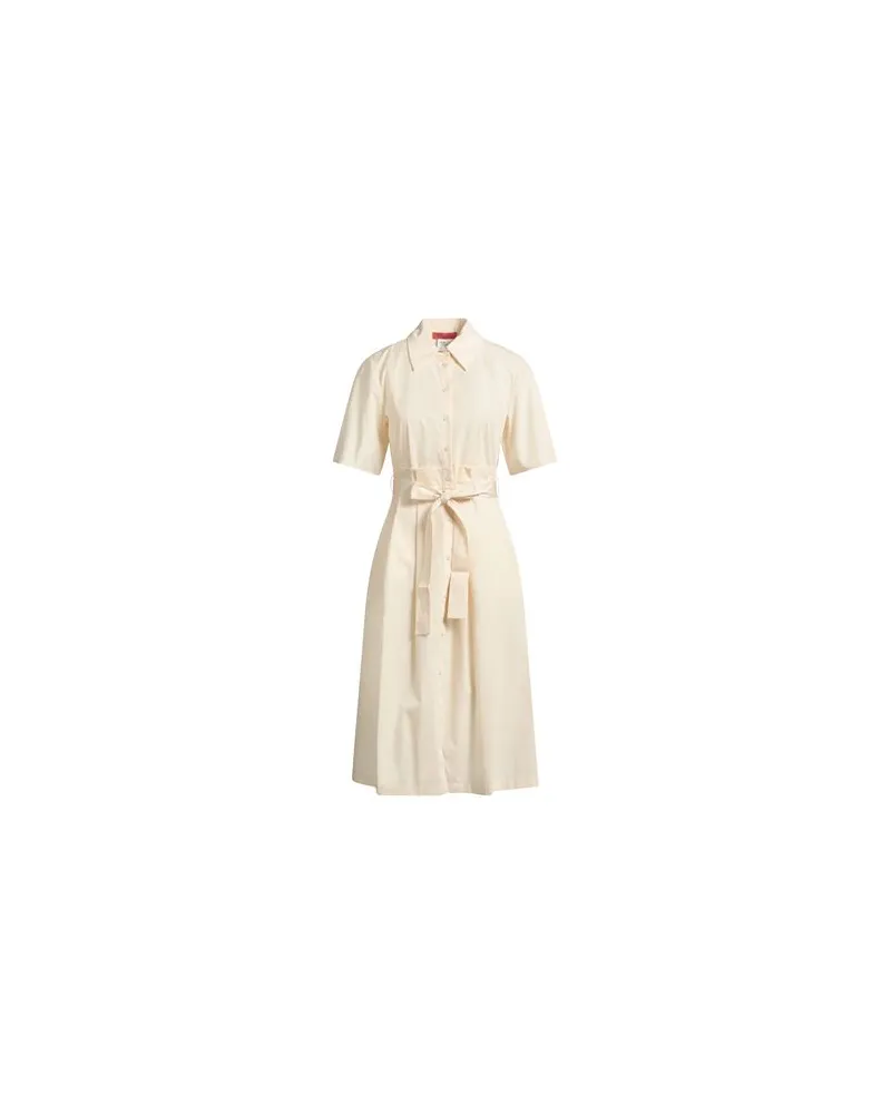 MAX&Co. ZEPPA  - KLEIDER - Midi-Kleiderauf YOOX.COM Elfenbein