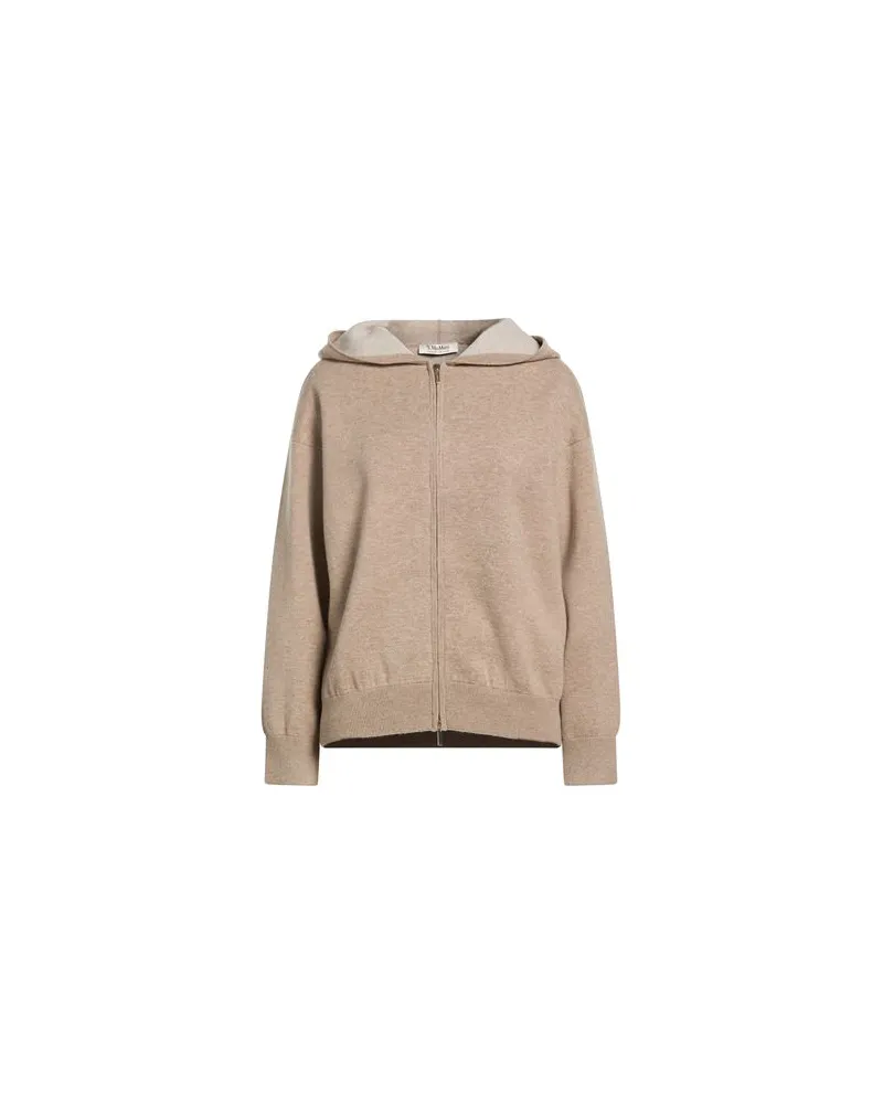 Max Mara MAX MARA - STRICKWAREN - Strickjackenauf YOOX.COM Beige