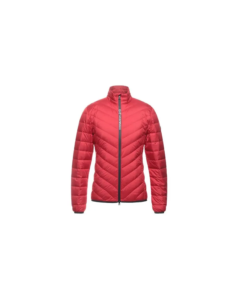 EA7 JACKEN & MÄNTEL - Pufferjacken & Daunenjackenauf YOOX.COM Rot