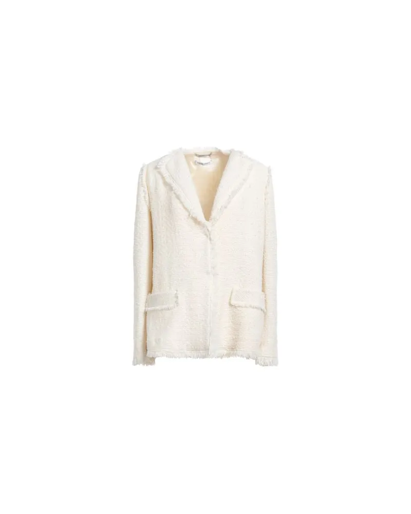 Alberta Ferretti ANZÜGE und CO-ORDS - Blazersauf YOOX.COM Elfenbein