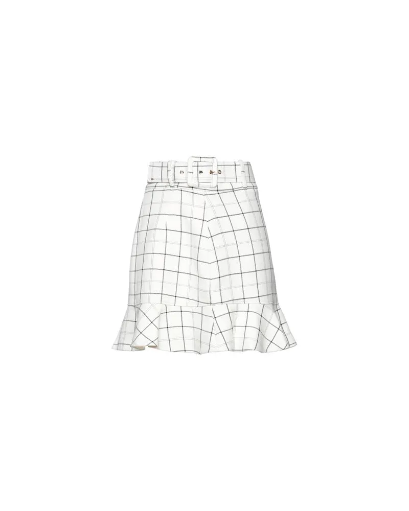 Elisabetta Franchi HOSEN & RÖCKE - Miniröckeauf YOOX.COM Weiß