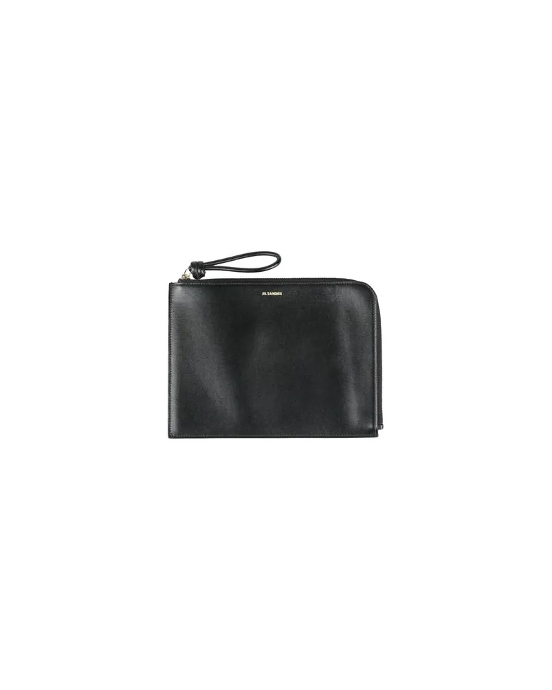 Jil Sander Kleinlederwaren - Kosmetiktäschchenauf YOOX.COM Schwarz