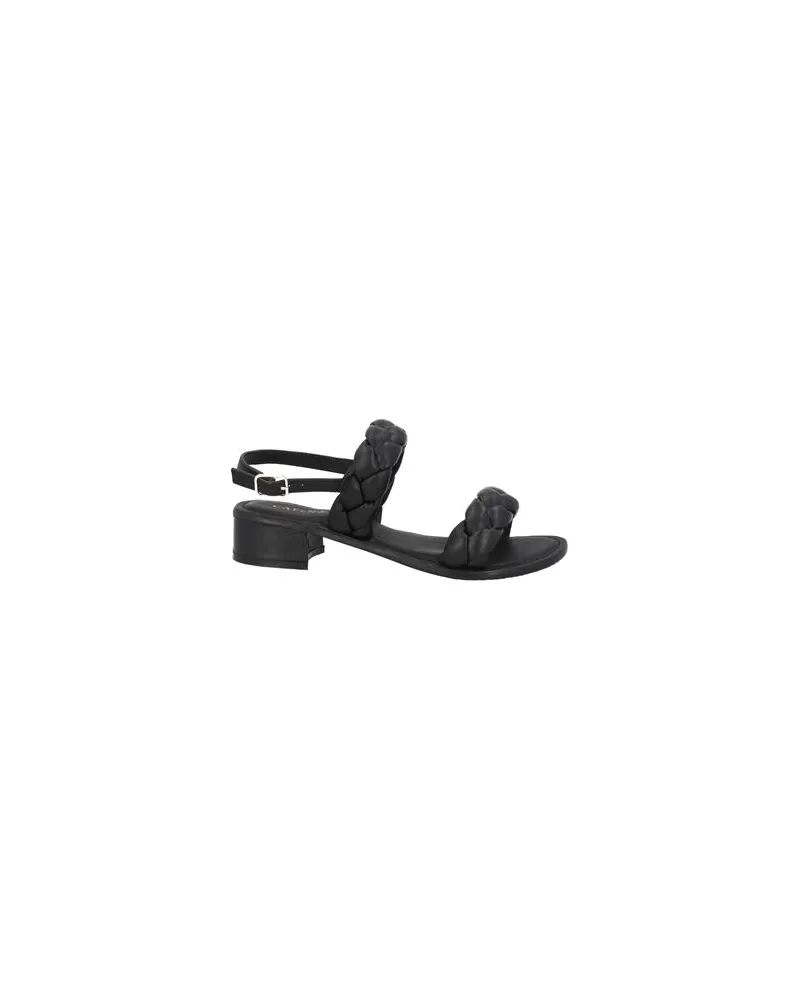 CAFèNOIR  SCHUHE - Sandalenauf YOOX.COM Schwarz