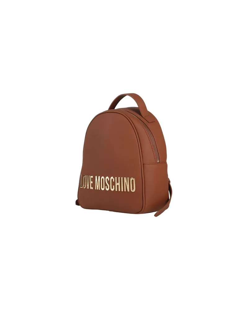 Moschino TASCHEN - Rucksäckeauf YOOX.COM Lederfarben