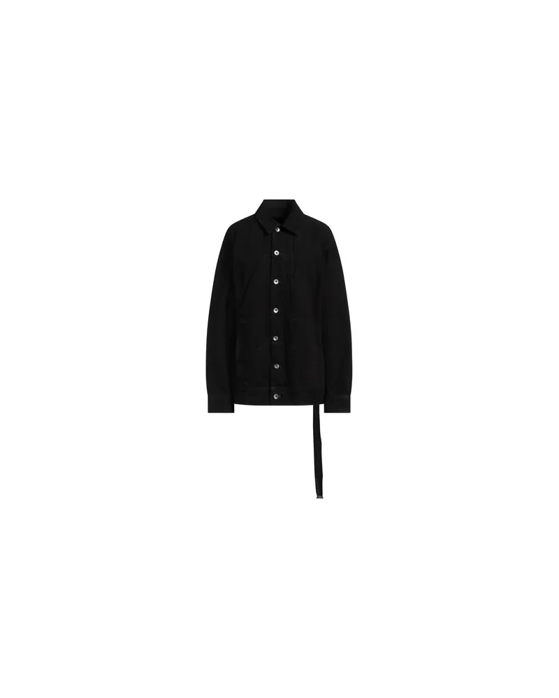 DRKSHDW by Rick Owens JACKEN & MÄNTEL - Jeansjacken/Mäntelauf YOOX.COM Schwarz