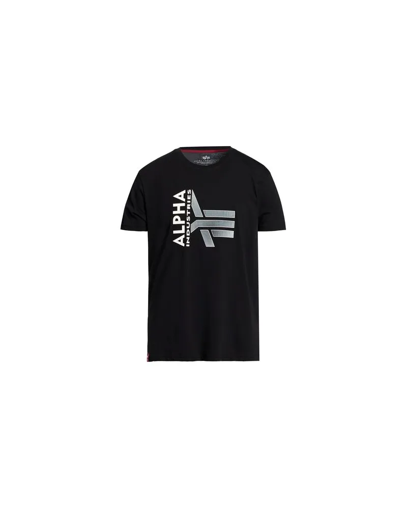 Alpha Industries TOPS - T-shirtsauf YOOX.COM Schwarz