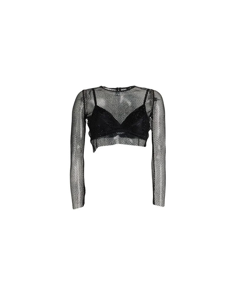 Elisabetta Franchi TOPS - Topsauf YOOX.COM Schwarz