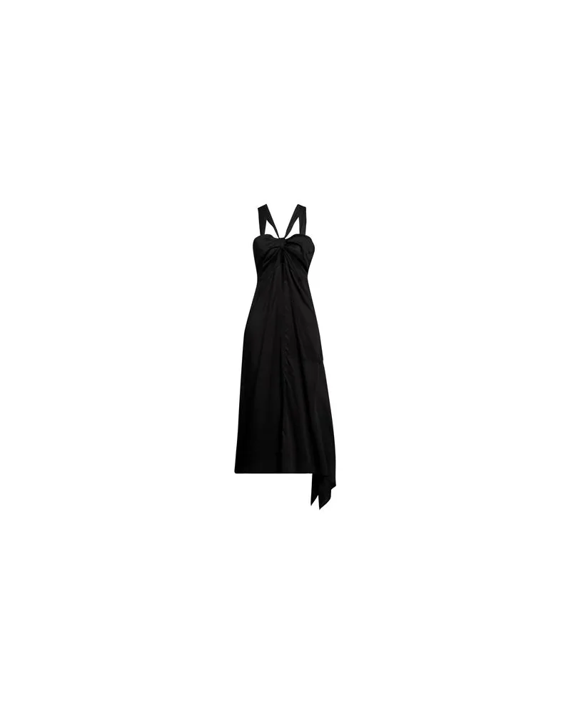 Actitude by Twinset KLEIDER - Maxi-Kleiderauf YOOX.COM Schwarz