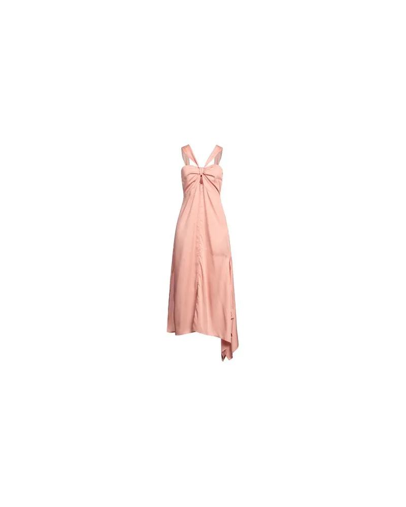 Actitude by Twinset KLEIDER - Maxi-Kleiderauf YOOX.COM Lachs