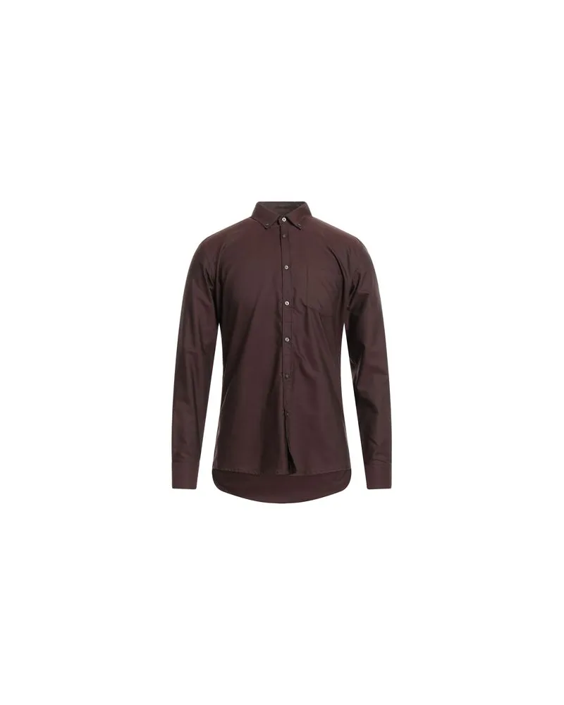 Daniele Alessandrini TOPS - Hemdenauf YOOX.COM Dunkelbraun