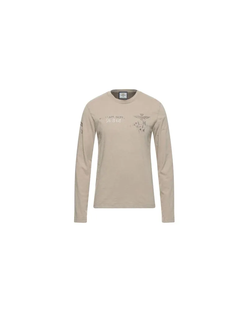 Aeronautica Militare TOPS - T-shirtsauf YOOX.COM Beige