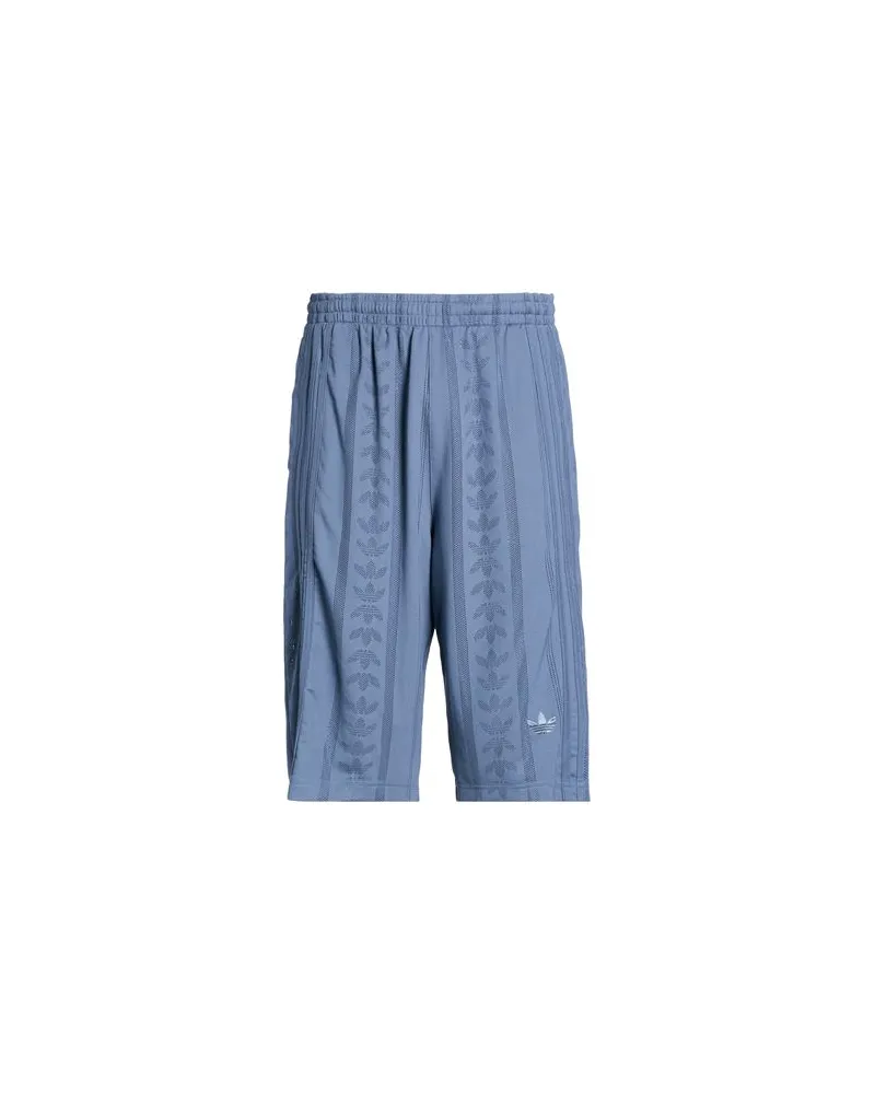 adidas HOSEN & RÖCKE - Shorts & Bermudashortsauf YOOX.COM Taubenblau