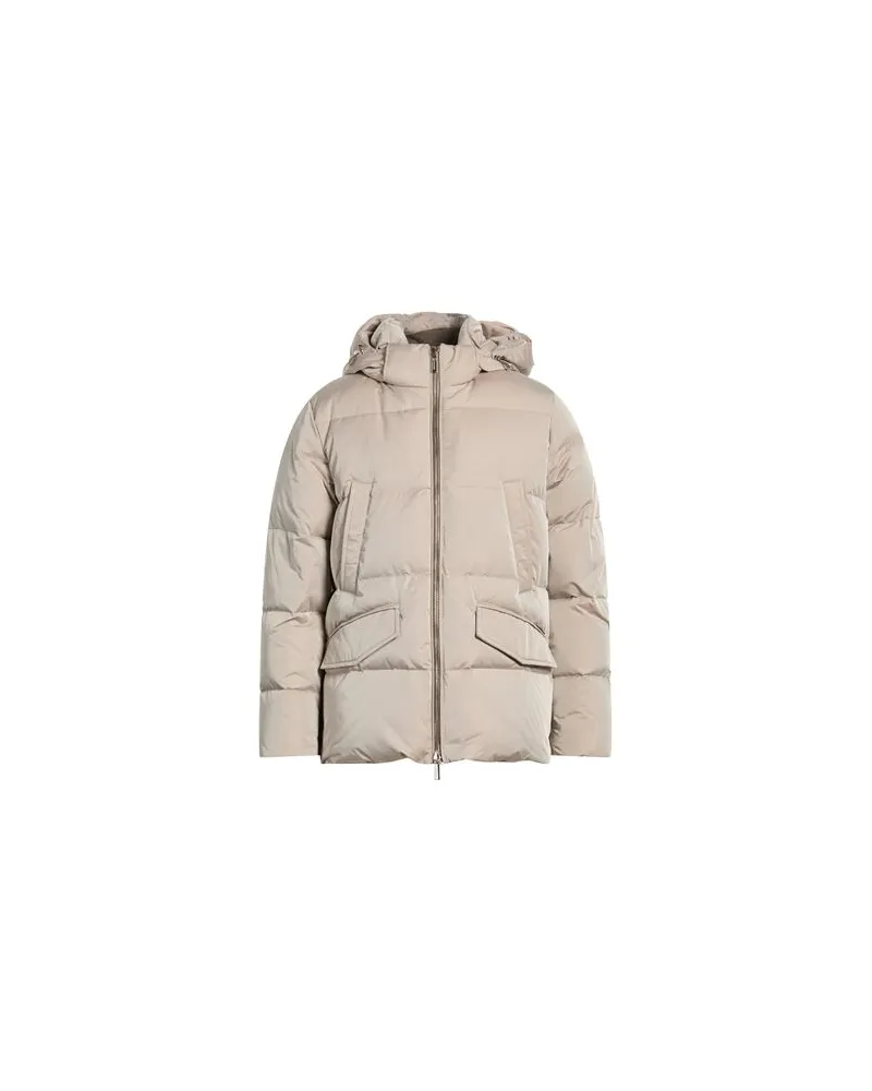 MOORER JACKEN & MÄNTEL - Pufferjacken & Daunenjackenauf YOOX.COM Beige