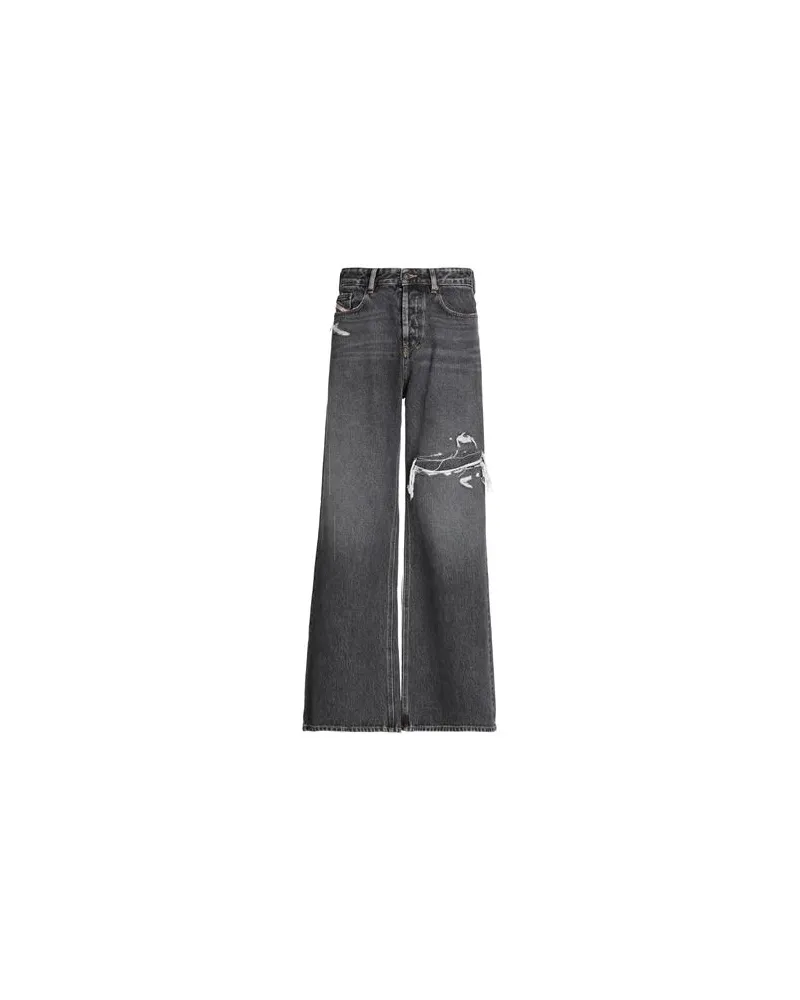 Diesel 1996 D-SIRE 007F6 STRAIGHT JEANS  - HOSEN & RÖCKE - Jeanshosenauf YOOX.COM Schwarz