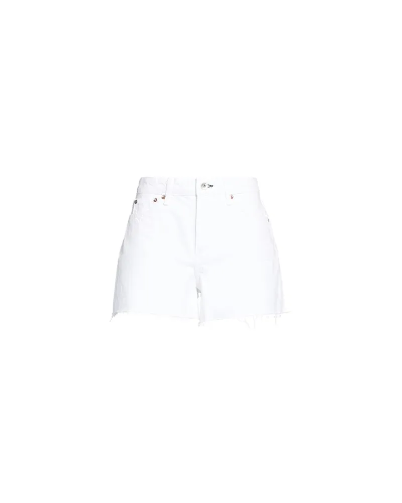Rag & Bone HOSEN & RÖCKE - Jeansshortsauf YOOX.COM Weiß