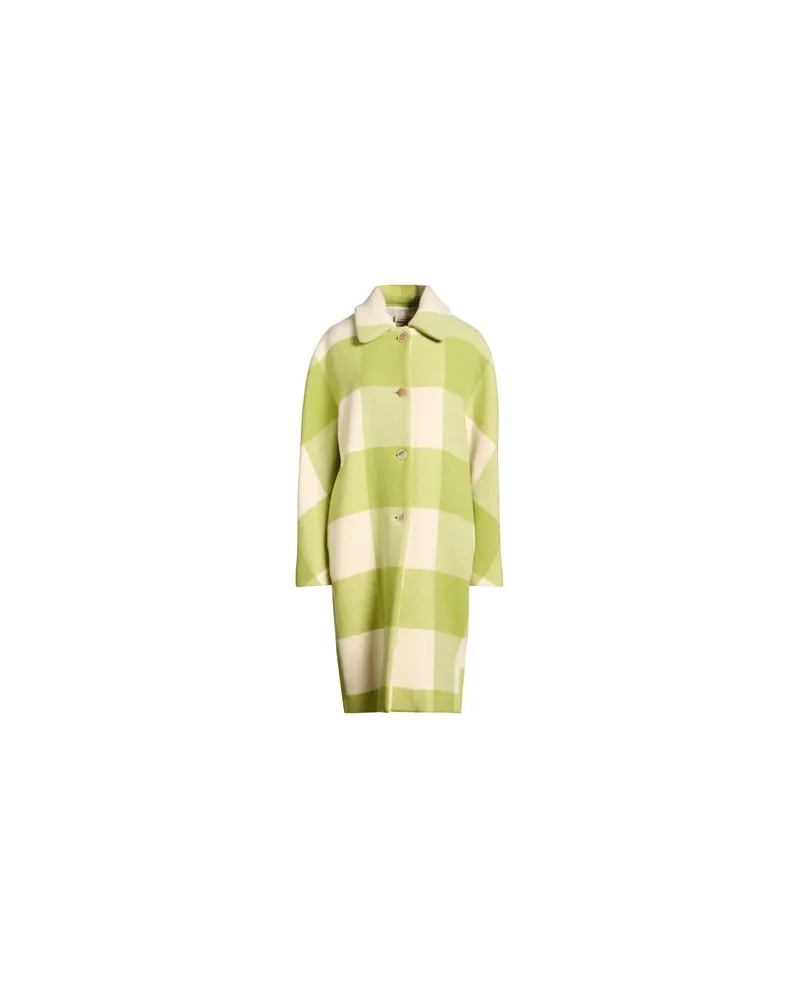 Semicouture JACKEN & MÄNTEL - Mäntelauf YOOX.COM Säuregrün