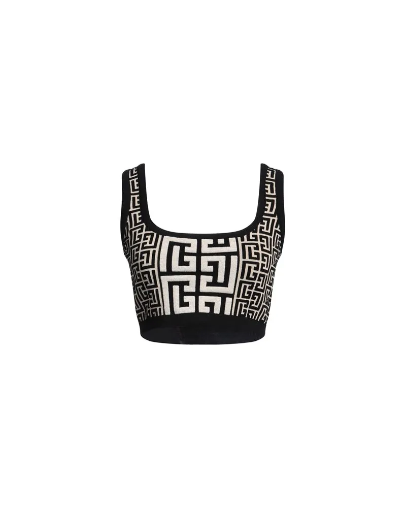 Balmain TOPS - Topsauf YOOX.COM Schwarz