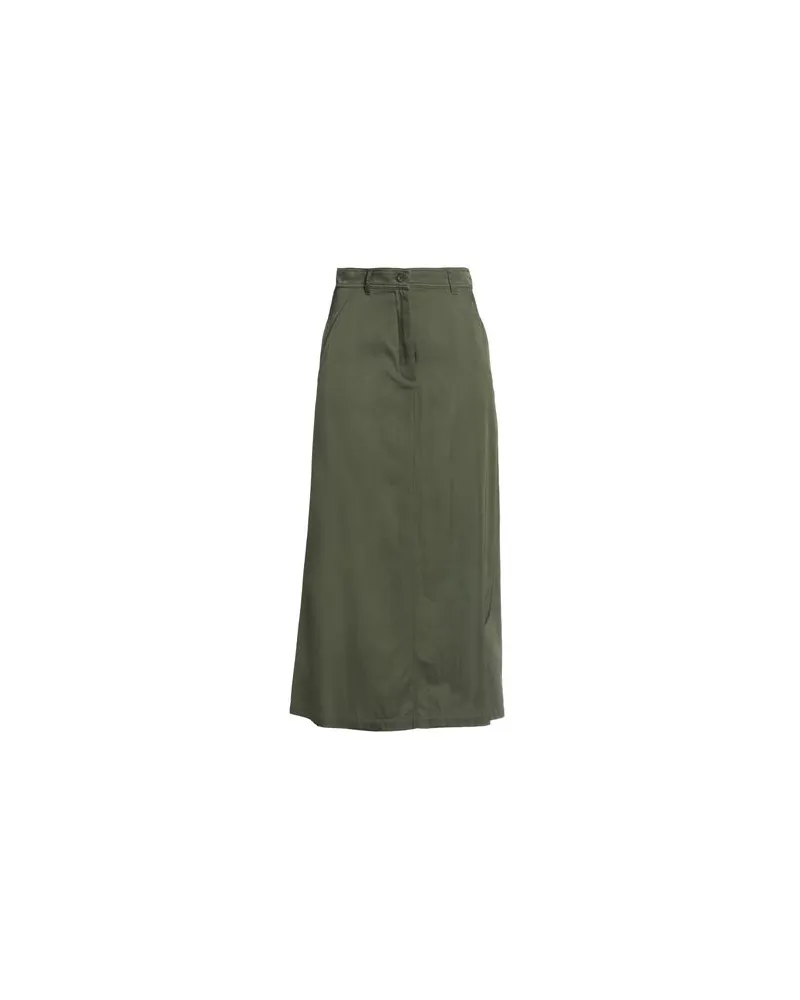 ASPESI HOSEN & RÖCKE - Maxi-Röckeauf YOOX.COM Militärgrün