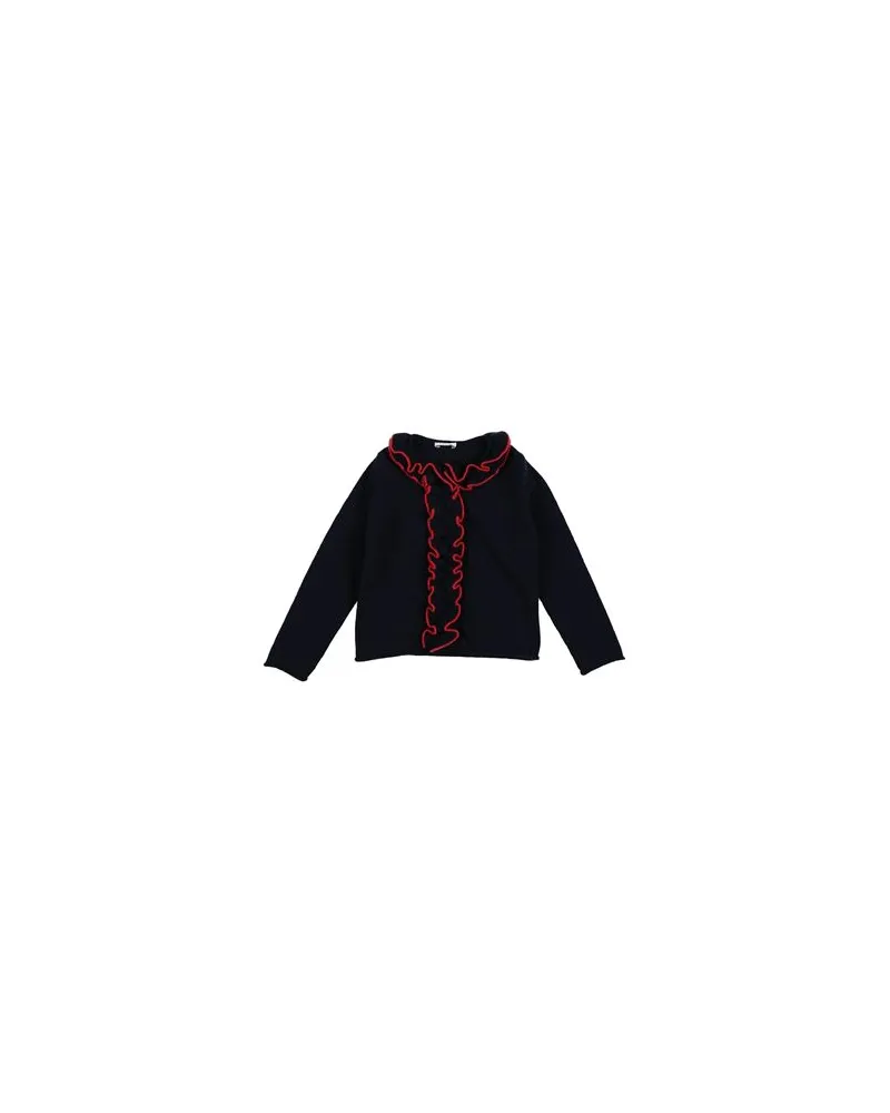 Il Gufo STRICKWAREN - Strickjackenauf YOOX.COM Nachtblau