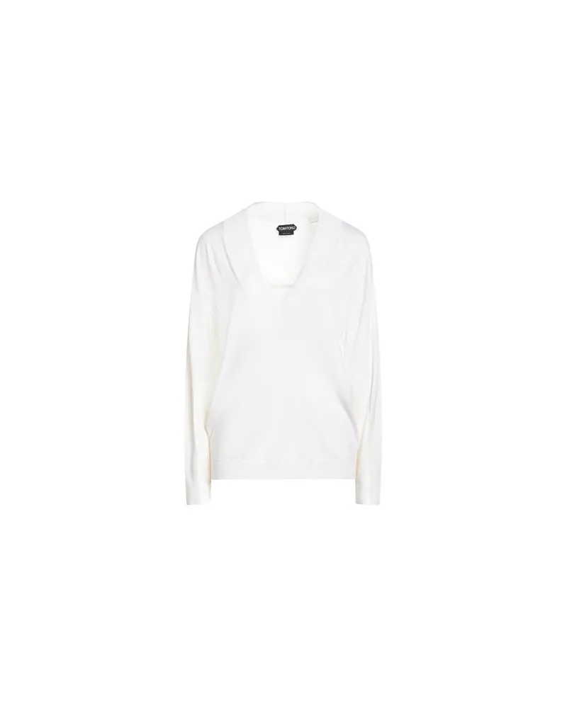 Tom Ford STRICKWAREN - Pulloverauf YOOX.COM Cremeweiß