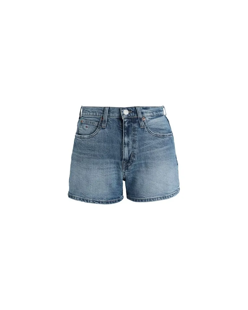 Tommy Hilfiger HOSEN & RÖCKE - Jeansshortsauf YOOX.COM Blau