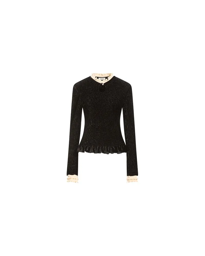 Sandro TOPS - Topsauf YOOX.COM Schwarz