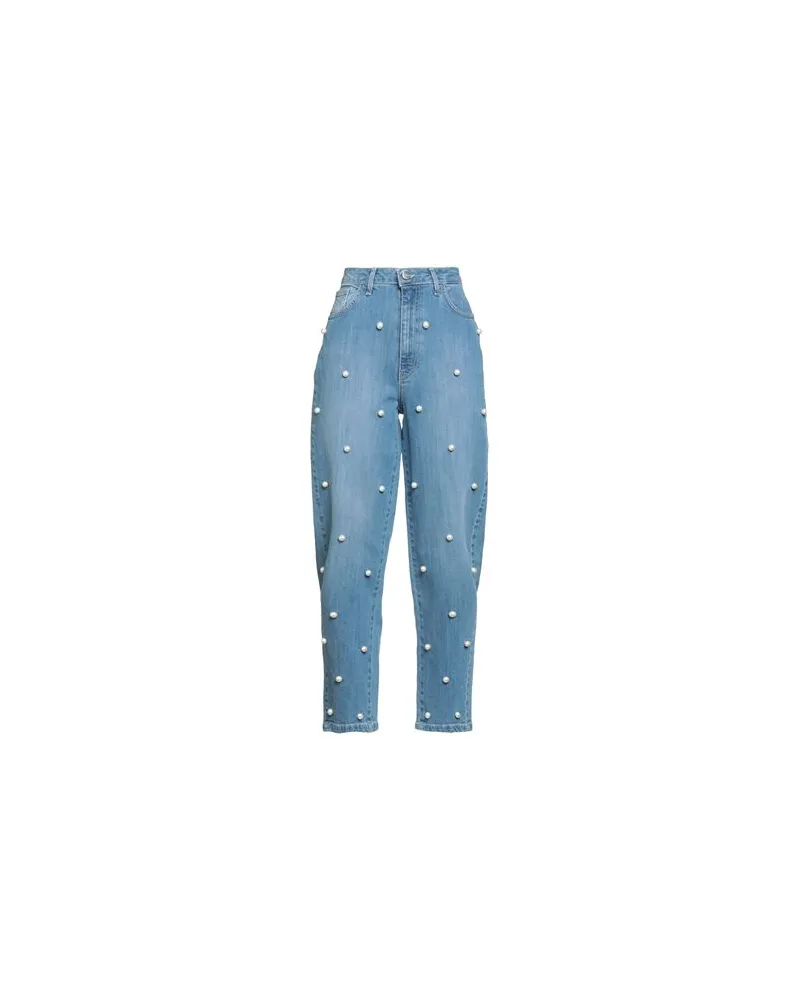 Kocca HOSEN & RÖCKE - Jeanshosenauf YOOX.COM Blau