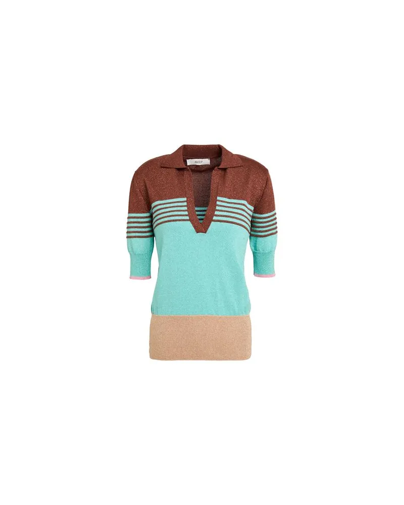 AKEP STRICKWAREN - Pulloverauf YOOX.COM Azurblau