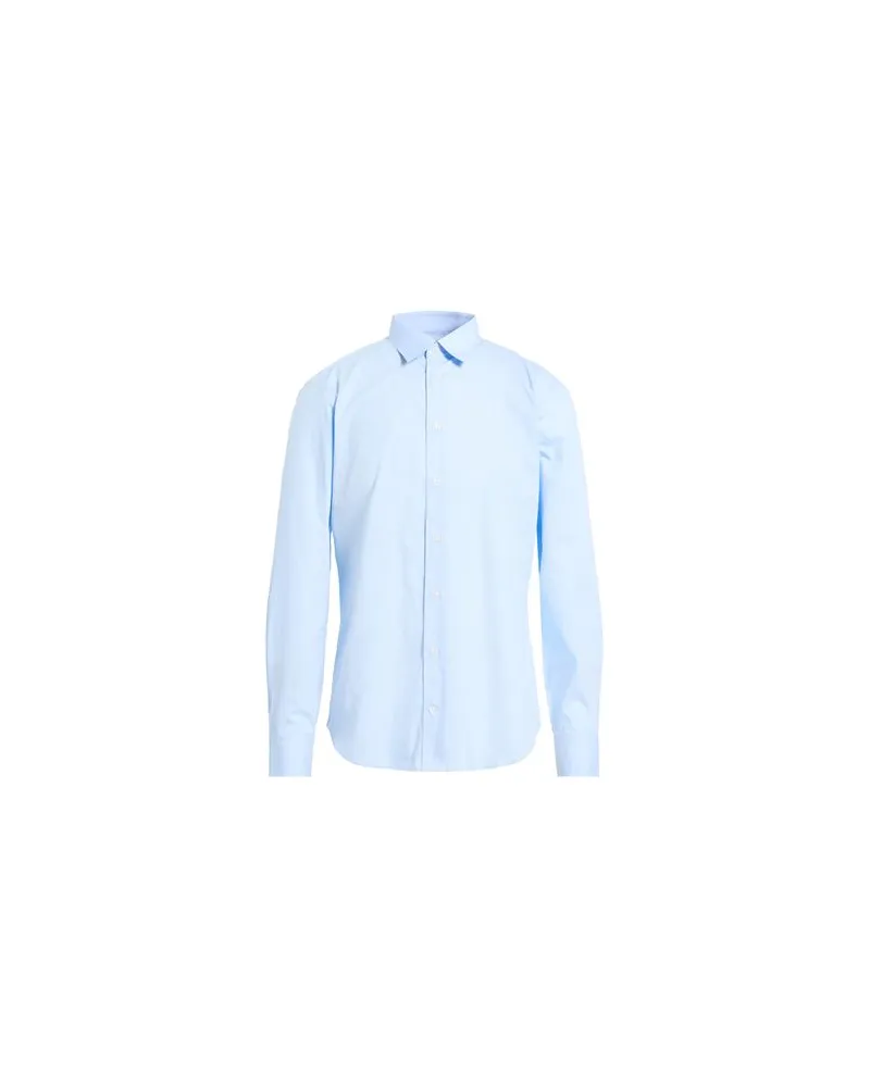 Emporio Armani TOPS - Hemdenauf YOOX.COM Hellblau