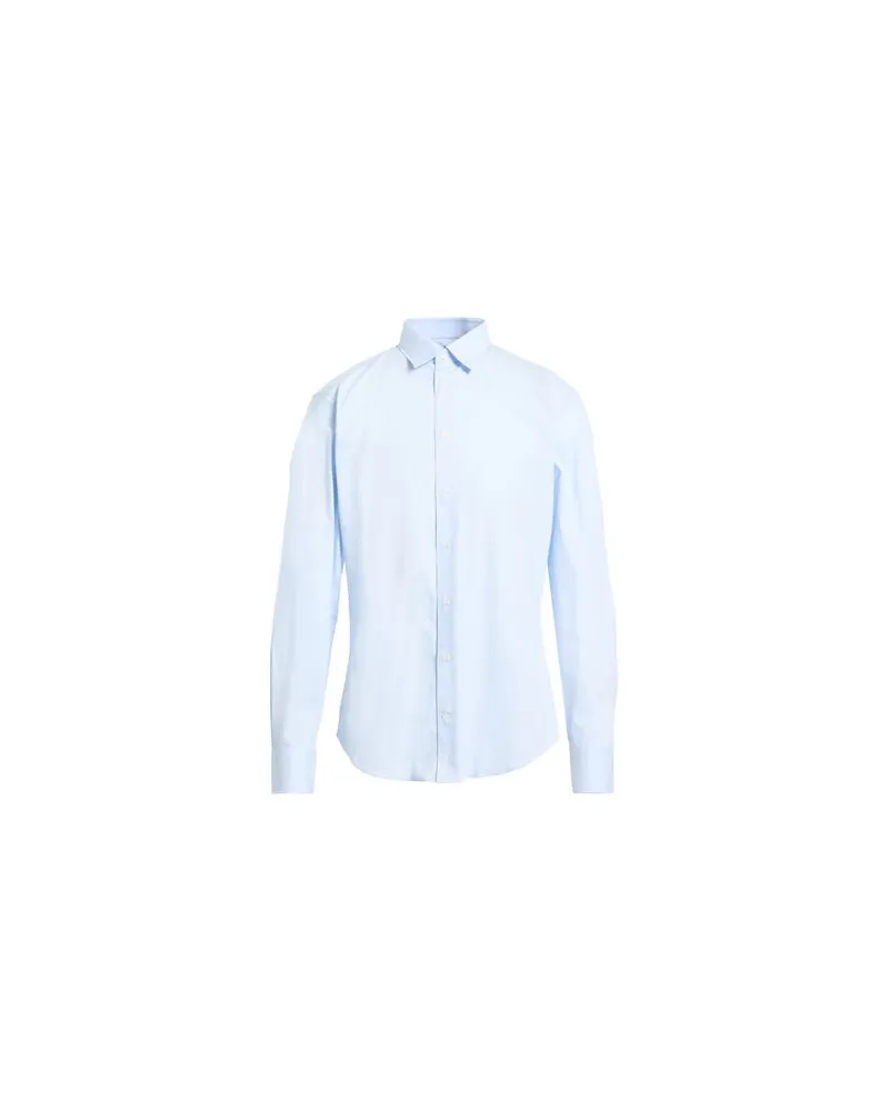 Emporio Armani TOPS - Hemdenauf YOOX.COM Himmelblau