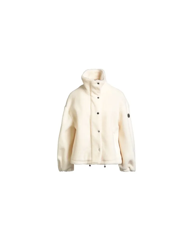 Gaudi JEANS - JACKEN & MÄNTEL - Shearling- & Kunstfellauf YOOX.COM Elfenbein