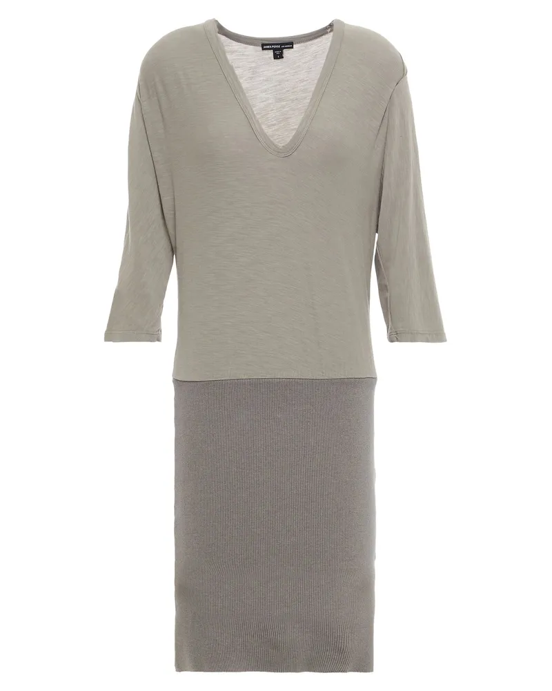 James Perse Midi-Kleid Grau