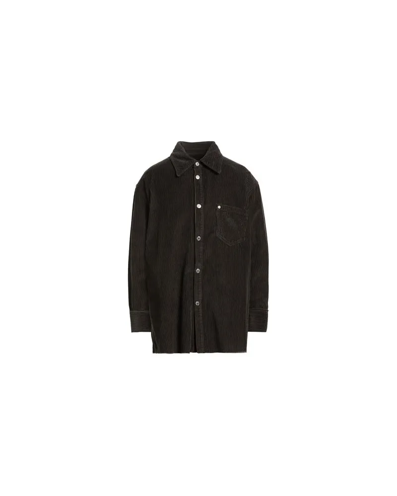 AMI Paris TOPS - Hemdenauf YOOX.COM Dunkelbraun