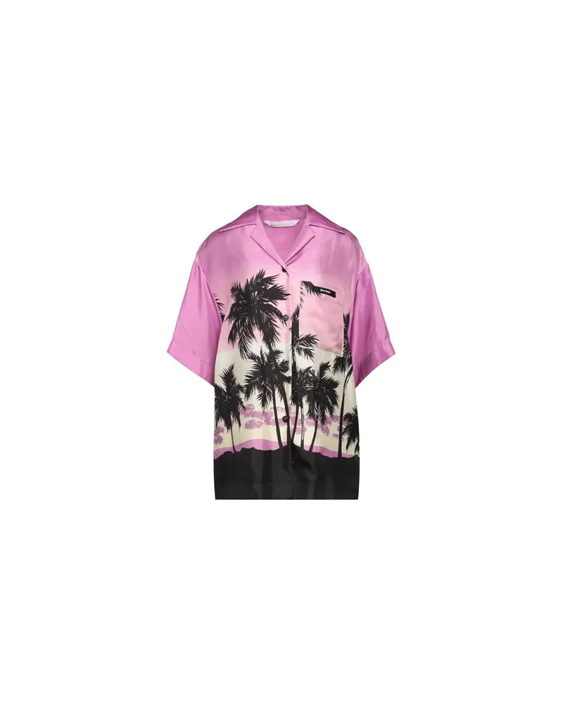 Palm Angels TOPS - Hemdenauf YOOX.COM Rosa