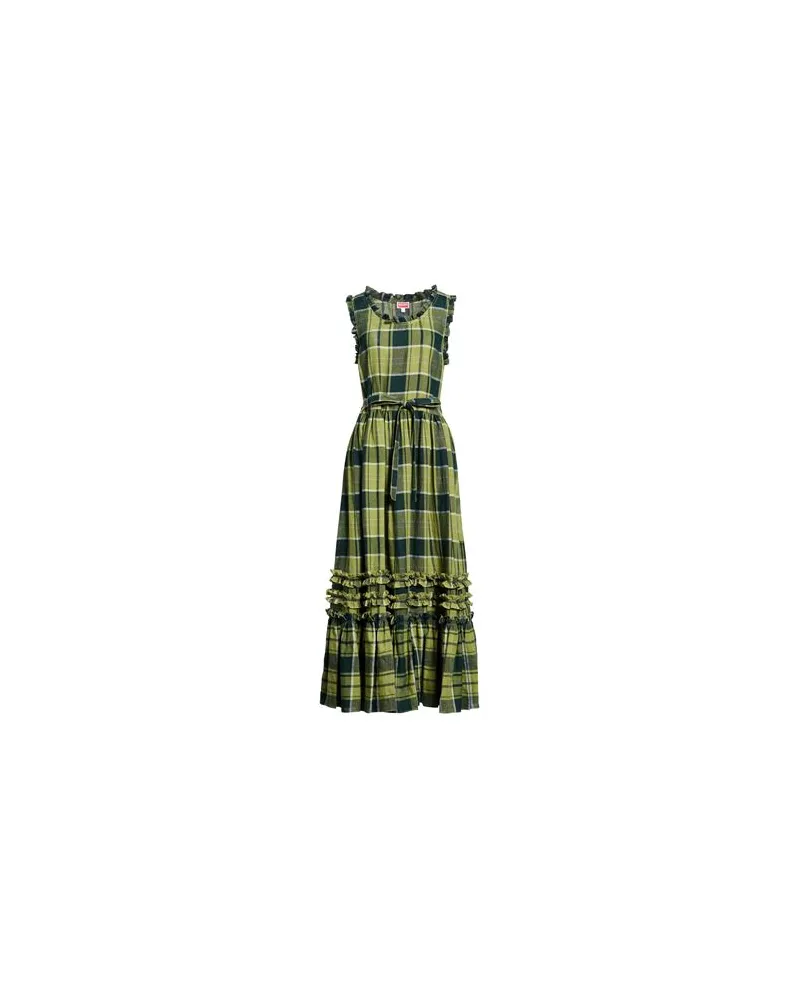Kenzo KLEIDER - Maxi-Kleiderauf YOOX.COM Grün