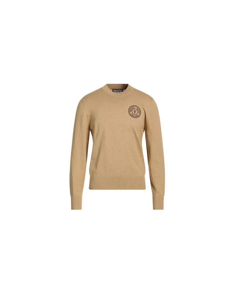 Versace Jeans STRICKWAREN - Pulloverauf YOOX.COM Beige
