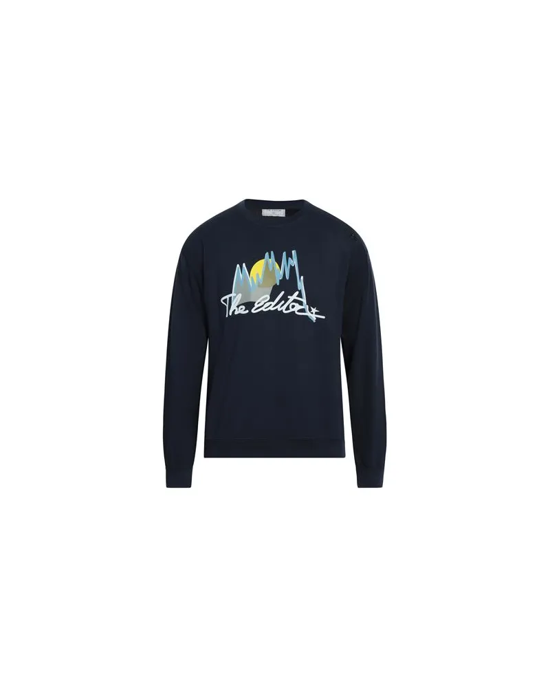 THE EDITOR TOPS - Sweatshirtsauf YOOX.COM Marineblau