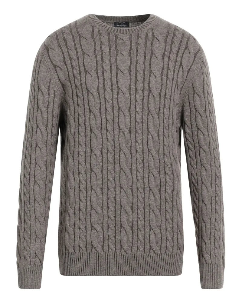 BARBA Pullover Taubengrau