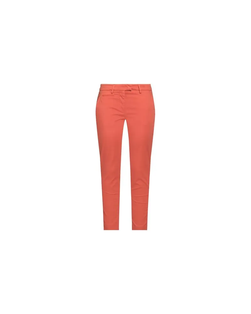 Dondup HOSEN & RÖCKE - Hosenauf YOOX.COM Rostrot