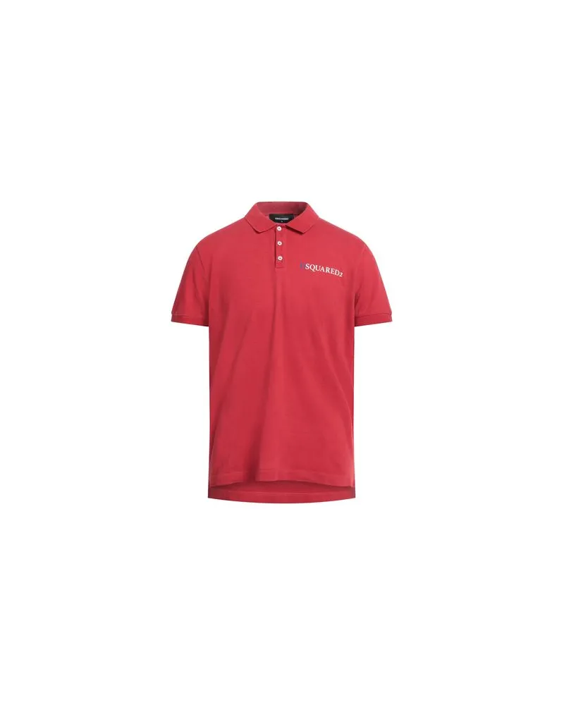 Dsquared2 TOPS - Poloshirtsauf YOOX.COM Rot