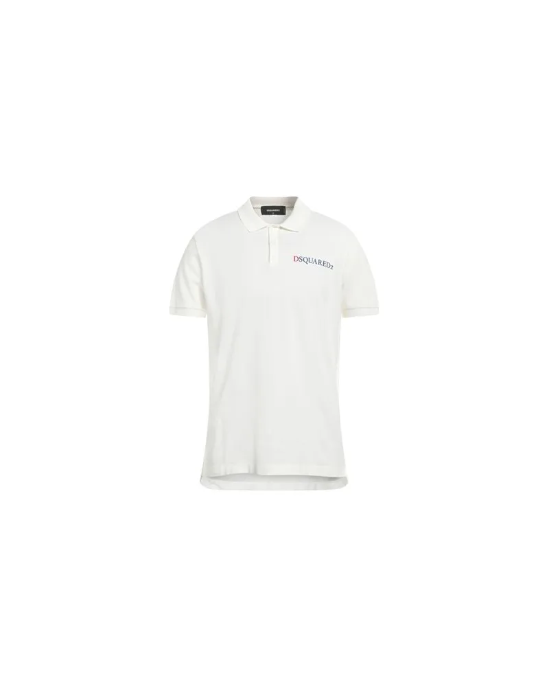 Dsquared2 TOPS - Poloshirtsauf YOOX.COM Weiß
