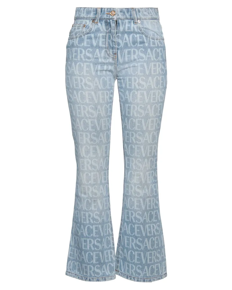 Versace Jeanshose Blau